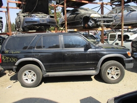 1999 TOYOTA 4RUNNER SR5 BLACK 3.4L AT 4WD Z15040